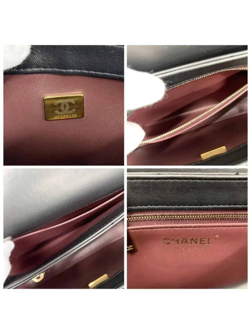 Chanel Top Handle Quilted CC Logo Chain